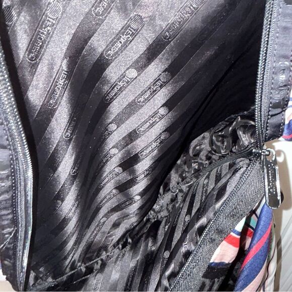 LeSportsac Stripe Print Crossbody Tote Bag - Picture 9 of 11